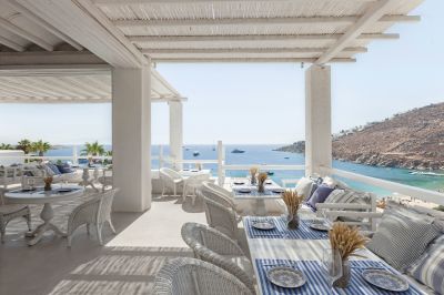 Mykonos Blu, Aegean Poets Restaurant