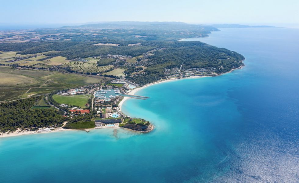 Aerial View, Sani Resort