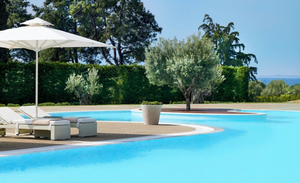 Poolside area, Ikos Olivia