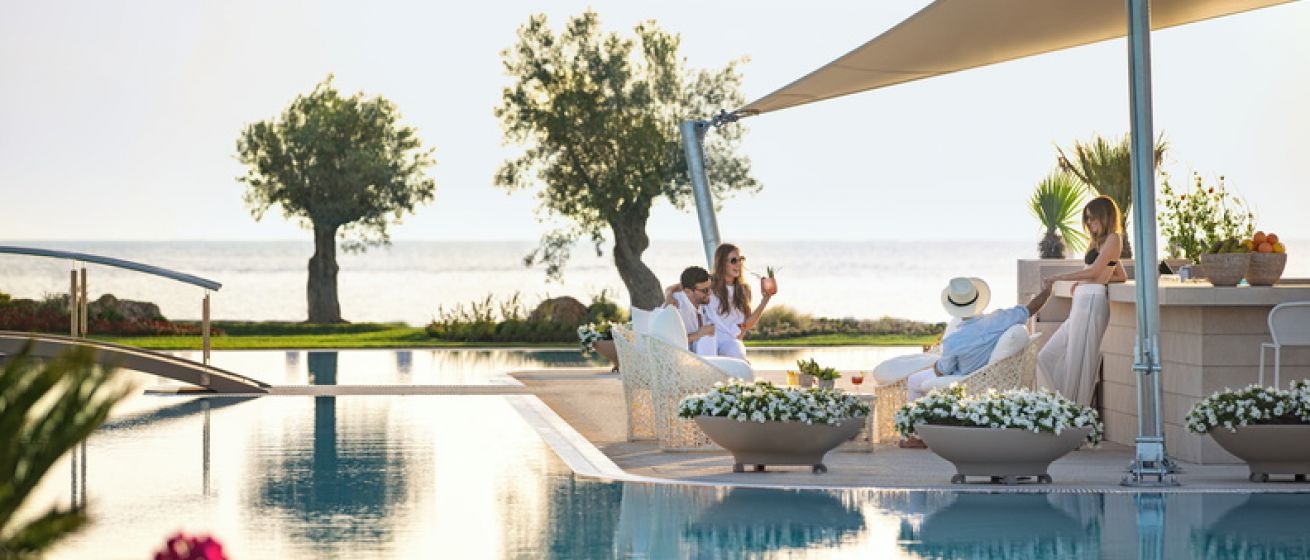 Afternoon Cocktails area, Sani Dunes