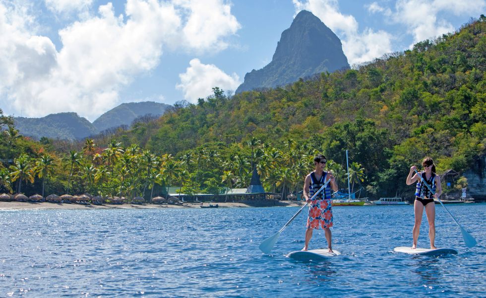 Anse Chastanet Resort_Paddle Boarding