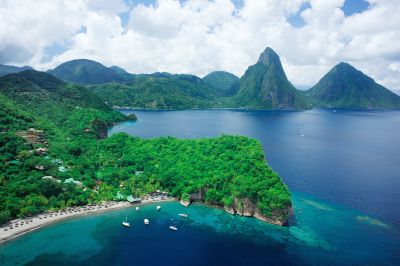 Anse Chastanet Resort_Hotel View