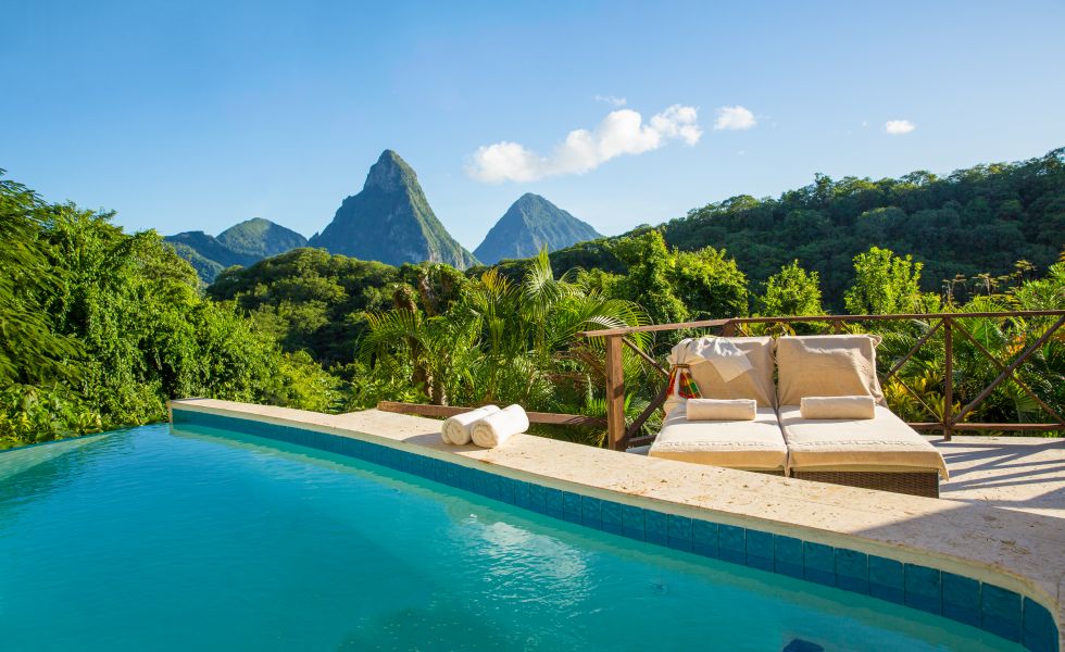 Anse Chastanet Resort_Piton Pool Suite Pool