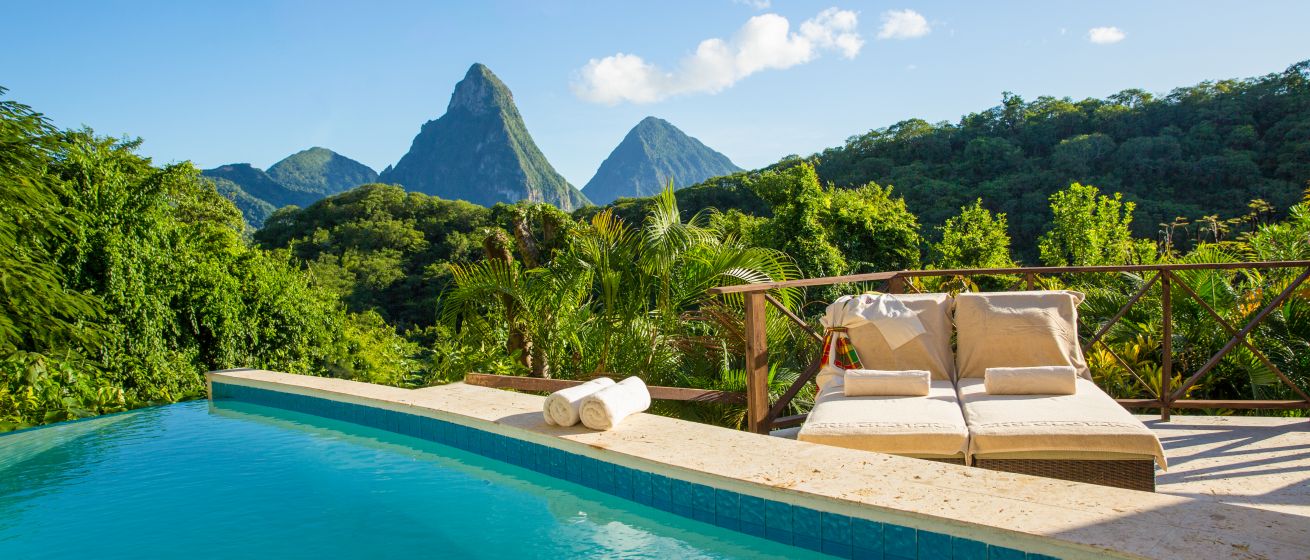 Anse Chastanet Resort_Piton Pool Suite Pool