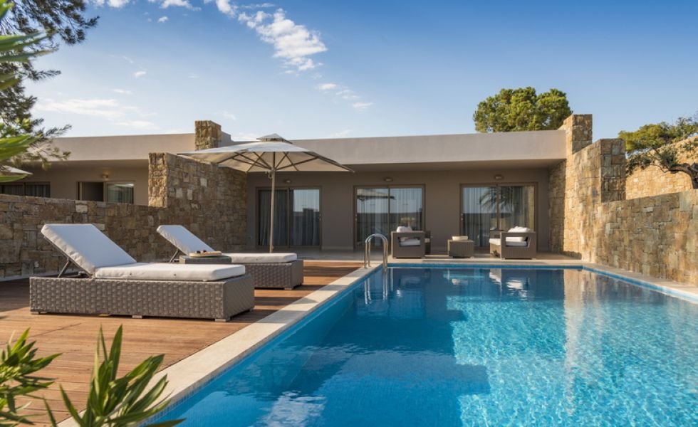 Deluxe Two Bedroom Bungalow Suite Private Pool, Ikos Olivia