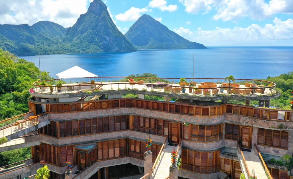 Jade Mountain-Saint Lucia-Exterior