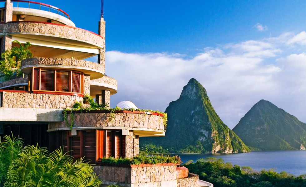 Jade Mountain-Saint Lucia-Exterior