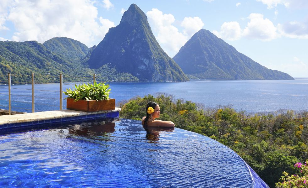 Jade Mountain-Saint Lucia-Infinity Pool