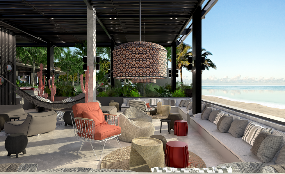 LUX* Grand Baie Resort & Residences-Beach Rouge Restaurant