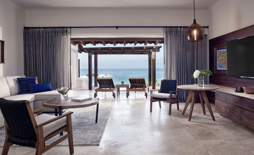 Four Seasons Resort Punta Mita, Oceanfront Suite Living Room