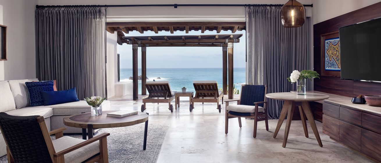 Four Seasons Resort Punta Mita, Oceanfront Suite Living Room