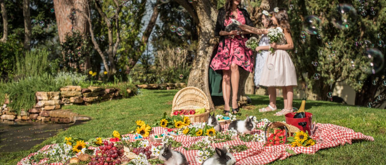 Rome Cavalieri, Picnic in the Hotel Park