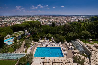 Rome Cavalieri, Location