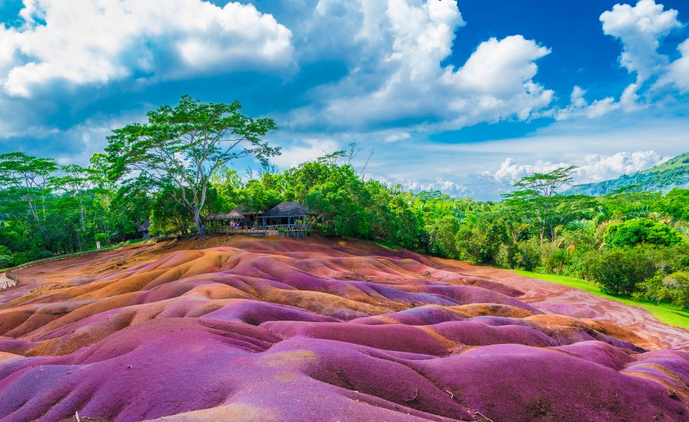 Seven Coloured Earth, Chamarel, Mauritius