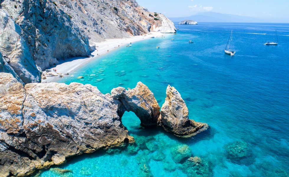 Lalaria Beach, Skiathos, Greece