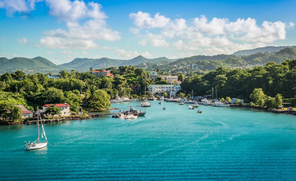 Bay of Castries, St Lucia