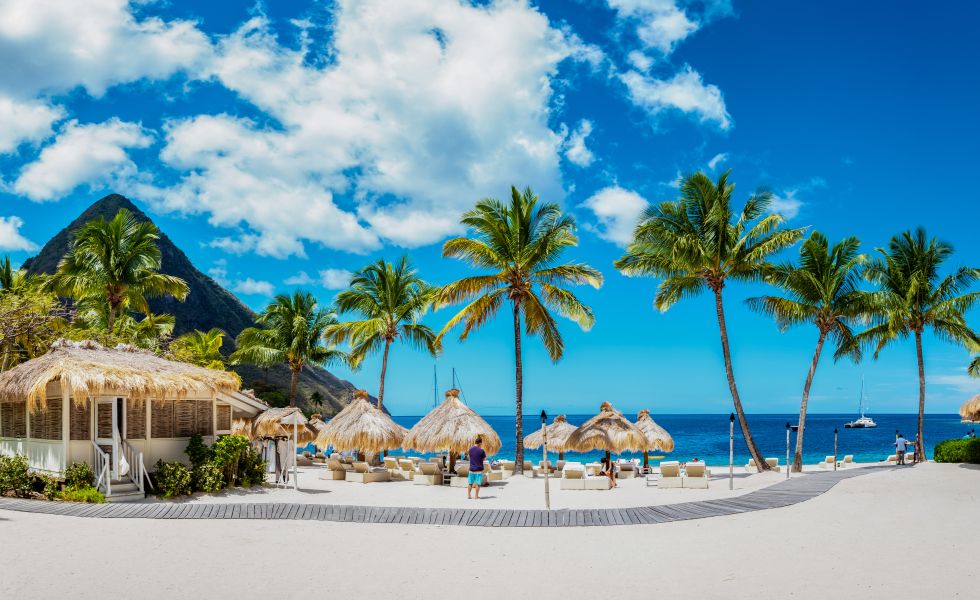 Beach, Saint Lucia
