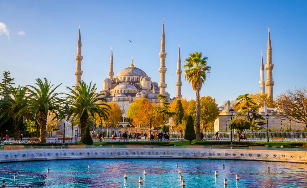 The Blue Mosque, Istanbul, Turkey