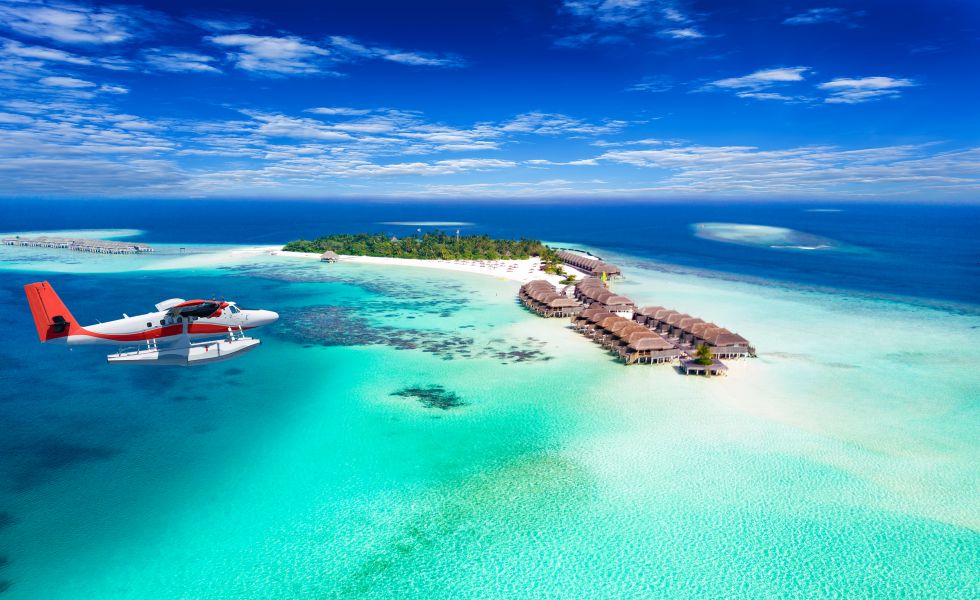 Sea Plane, Maldives