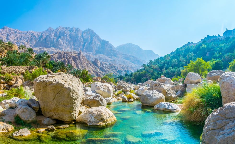 Wadi Tiwi, Oman