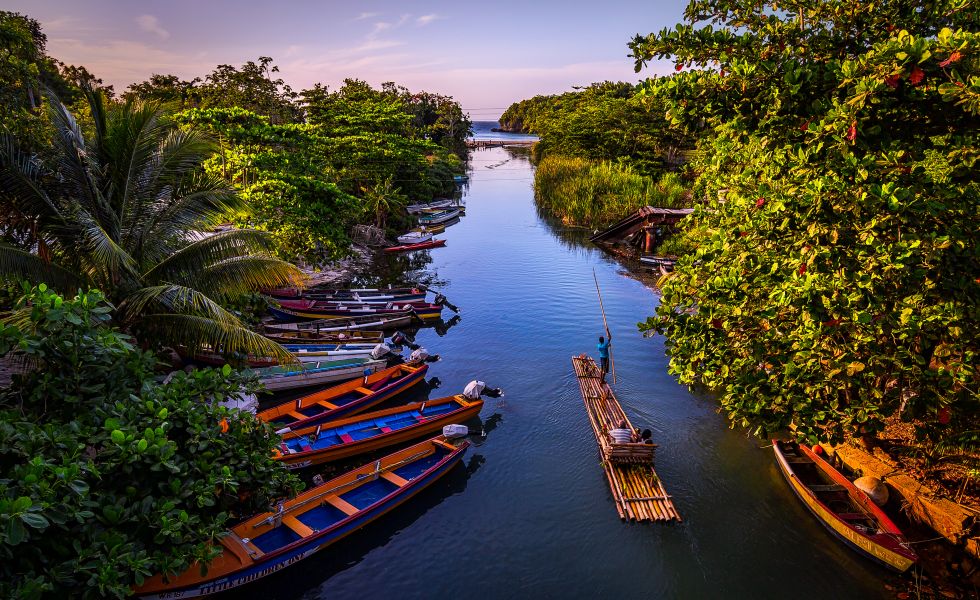 White River in St Ann, Jamaica