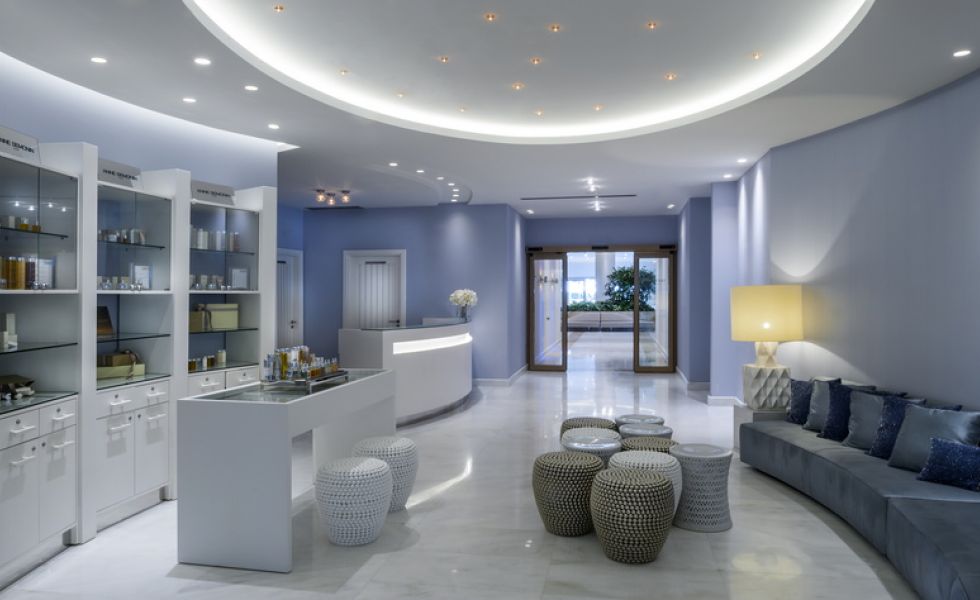 Spa Reception Area, Ikos Olivia