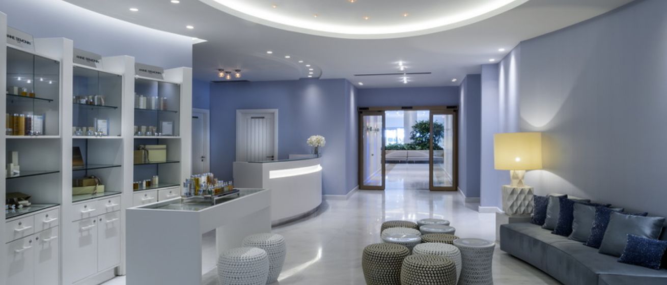 Spa Reception Area, Ikos Olivia