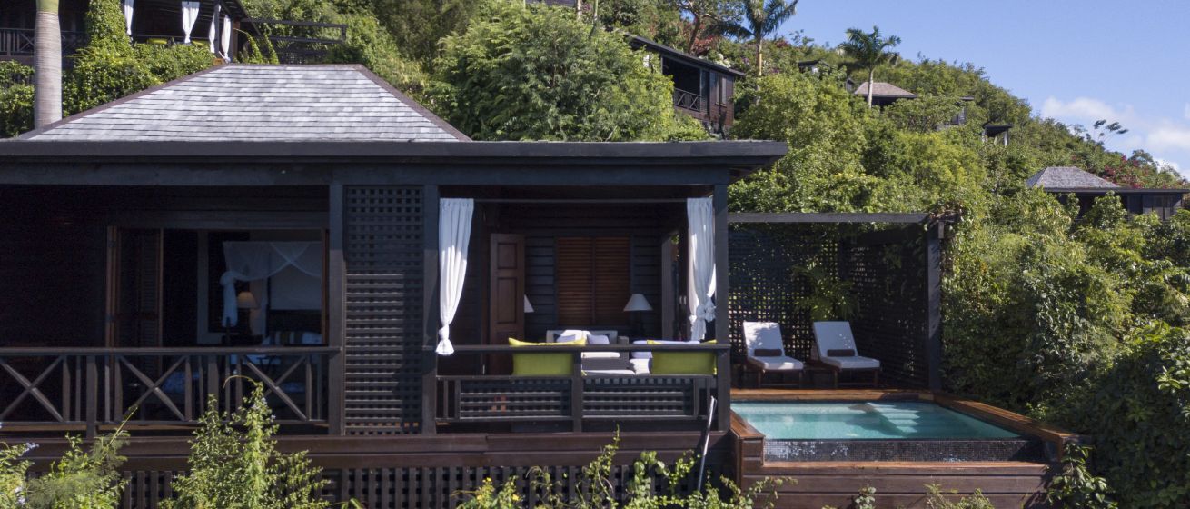 Hermitage Bay_Hillside Suite Pool Exterior