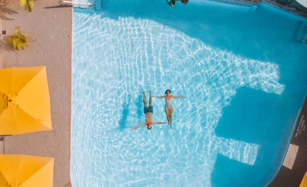 Mount Cinnamon Resort_Pool Arial View