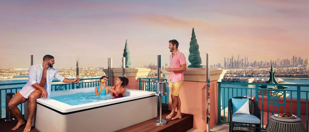 Atlantis, Grand Atlantis Suite Terrace Jacuzzi